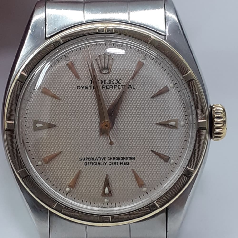 Rolex Vintage Stainless Steel 6085 Mens Watch