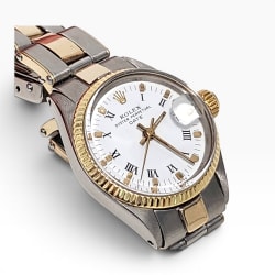 Rolex Oyster Perpetual Ladies Date Stainless Steel & Gold 6519 Ladies Watch